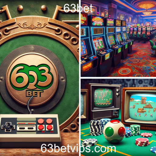 Reviva os Clássicos dos Videogames no 63bet